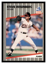 1989 Fleer Update #U-22 STEVE ROSENBERG Chicago White Sox ~B1S