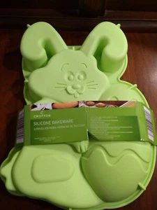 Crofton silicone da forno coniglio verde pasqua 11,7 x 7,26 x 1,46 pollici - Foto 1 di 2