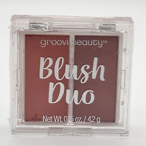 Groovi Beauty Blush Duo Palette Full Size 0.15 oz / 42g New Sealed - Picture 1 of 2