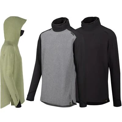 iXS Jersey Trikot mit Kapuze Carve Digger Pullover Fahrrad Trail Mountain Bike