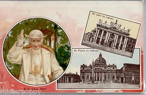 Roma Vaticano PAPA LEONE XIII Vatican Pope Saint-Père PC Circa 1900 Francia - Imagen 1 de 1