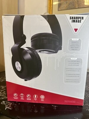 Sharper Image SBT 668 NOISE- ISOLATING WIRELESS HEADPHONEES WITH FABRIC HEADBAND - Image 1 of 4