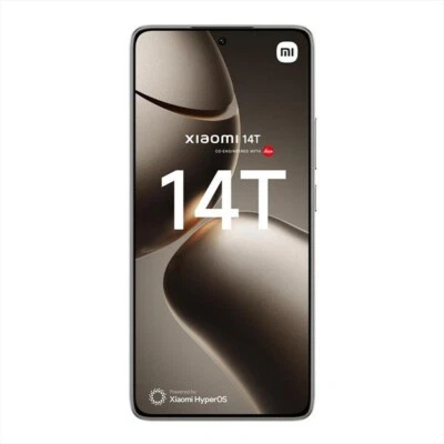 Cellulare Smartphone Xiaomi 14T 5G Amoled 12+256GB AI Dual Sim Grey - Imagen 1 de 4