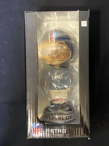 Super Bowl LIII 53 Vintage Bobblehead New England Patriots Los Angeles Rams - Picture 1 of 4