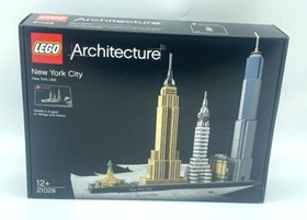 LEGO ARCHITECTURE New York City 21028 Brand New & Sealed