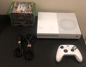 Microsoft Xbox One S 1TB Console Controller (10) Games GTA V GTA 5 WWE2k20 COD