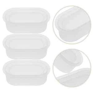  3 Pcs Indoor Planter Mold Flower Molds Silicone Resin Succulent Pots - Picture 1 of 20