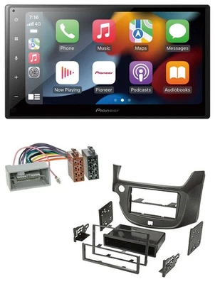 Pioneer DAB Bluetooth 2DIN USB MP3 Autoradio für Honda Jazz ab 09 dunkelgrau - Bild 1 von 4