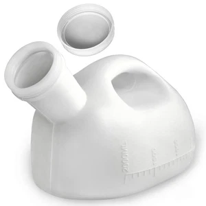 Urinals for Men Portable Male Urinal with lid 2000 ml/66 oz Large Capacity Ur... - Picture 1 of 7