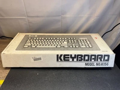 Vintage Unitek K-156 Keyboard for PC/AT XT – Made in Taiwan – New Old Stock - Image 1 of 4