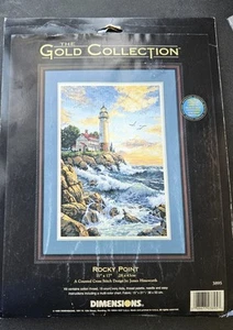 Kit punto de cruz The Gold Collection. (Rocky Point) 11"×17" - Imagen 1 de 2