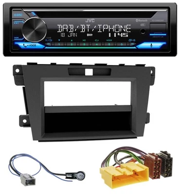 JVC Bluetooth MP3 USB DAB CD Autoradio für Mazda CX-7 (2009-2013) - Bild 1 von 4
