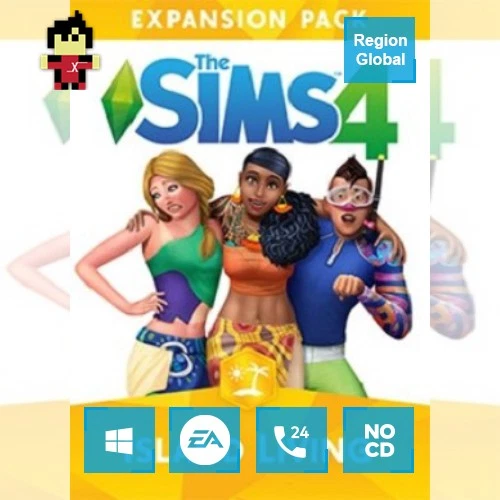 The Sims 4 Island Living DLC for PC EA Key Game Region Free - Image 1 of 1