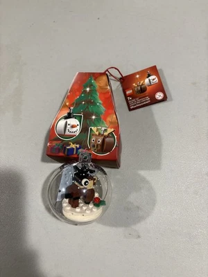 LEGO 854050 Christmas Reindeer & Snowman Ornaments NIB & 854038 Reindeer Bulb - Image 1 of 4