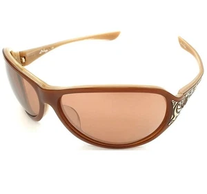 Oakley Belong Sunglasses 05-915 Authentic With Case Caramel Tan Gold - Picture 1 of 9