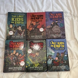 Libro The Last Kids on Earth copertina rigida LOTTO SET di 6 serie Max Brallier Netflix - Foto 1 di 12