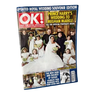 OK! Magazine Royal Wedding Souvenir Edition Prince Harry Meghan Markle - Image 1 of 4