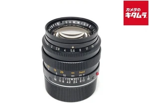 Leica Summilux M 50mm F1.4 E43 Black -Near Mint- `8134 - Picture 1 of 3
