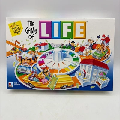 The Game of Life COMPLETE Milton Bradley 2002 Classic Board Game Kids Family - Image 1 of 4
