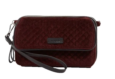 Vera Bradley tiracolo em passas chocolate nova com etiquetas - Imagem 1 de 3