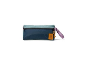 Topo Designs Women Sage Pond Blue Webbing Handle Loop Travel Toiletry Bag DDR239 - Picture 1 of 8