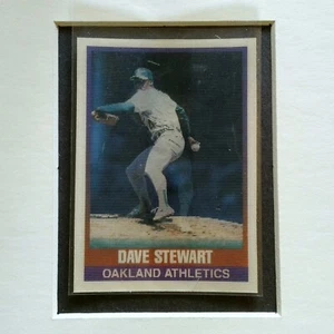 #23 Dave Stewart 1989 Sportflics Base Card Oakland Athletics - Picture 1 of 2