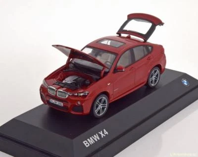 BMW X4 F26 2015 MELBOURNE RED METAL HERPA 80422348789 1/43 ROSSO ROT ROSSO - Immagine 1 di 3