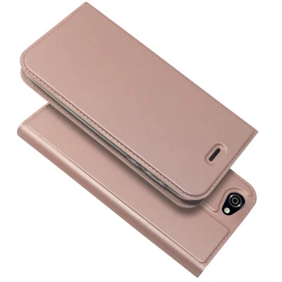 For Sharp SHV39 Magnetic Leather Flip Wallet Phone Case Protector Cover New - Image 1 of 4