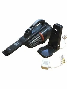 BLACK+DECKER Dusbuster Handheld Vacuum, Cordless, Gray (HHVK415B01) used working - Picture 1 of 12
