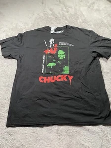Camiseta de Colección Chucky Child’s Play 2004 Talla 2XL Camiseta de Terror Gráfica Nueva con Etiquetas - Imagen 1 de 4