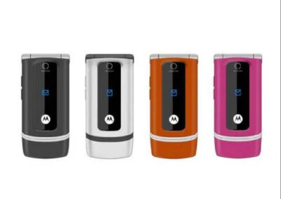 Motorola W375 2G GSM Camera FM Radio Colors Original 1.8 In Flip Cell Phone - Image 1 of 4