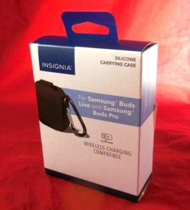 Insignia- Silicone Case for Samsung Buds Live and Samsung Buds Pro - /OPEN BOX - Picture 1 of 3
