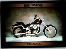 1992-93 Collect-A-Card Harley Davidson 1984 Softail 73 001419