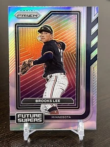 BROOKS LEE 2023 PANINI PRIZM RC FUTURE SUPERS SILVER PRIZM SP #FS3 TWINS - Picture 1 of 2