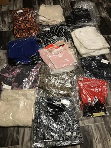 Brand NEW WOMEN'S LUXURY RESELL LOT WHOLESALE CLOTHING BOUTIQUE Close out 55ct - Picture 1 of 24