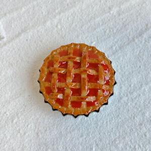 Simulated Dessert Mini Apple Pie Fit For 1:12/1:6 Dollhouse Kitchen Ornaments