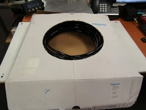 đ NUEVO TUBO DE PLĂSTICO NEGRO NEUMĂTICO FESTO 50m 10 bar pun-12x2-sw - Imagen 1 de 6
