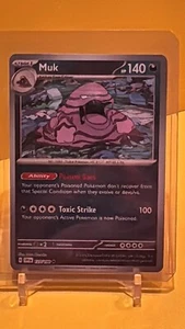 Pokemon Reverse Holofoil Scarlet & Violet Muk 127/198 - Picture 1 of 2