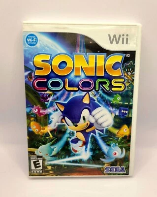 Sonic Nintendo Wii Game Colors w/ Manual Preowned Tested Works Multiplayer - Image 1 of 4