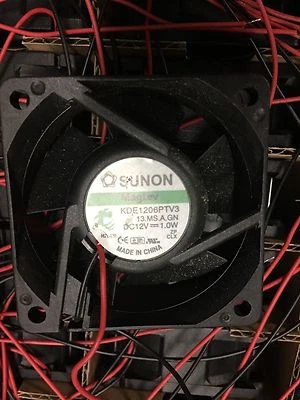 Sunon KDE1206PTV3 Fan 12VDC Lot of 10 - Image 1 of 3