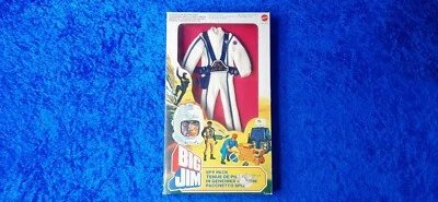 BIG JIM 4074 SPY PACK ASTRONAUT  1982 HONG K. VINTAGE MATTEL OUTFIT VESTITO  BJ3 - Immagine 1 di 4