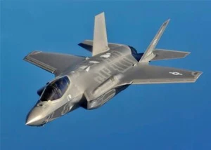 PÓSTER BRILLANTE LOCKHEED MARTIN F-35 LIGHTNING II IMAGEN FOTO IMPRESA BANNER 9108 - Imagen 1 de 1
