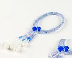 SGI Soka Gakkai Prayer beads【S】size Abs resin Blue Rose Blue Beads from Japan