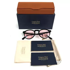 Oliver Peoples Sunglasses OV5217S 10054Q Gregory Peck Sun Black Photochromic 50 - Picture 1 of 14