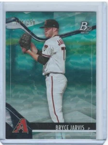 Bryce Jarvis 2021 Bowman Platinum #TOP-100 Top Prospects Aqua Ice Foilboard /250 - Picture 1 of 1