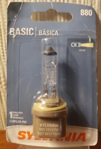 Sylvania Basic Model 880 Halogen Lamp Bulb 12.8 Volts 26.9 Watts Headlight Fix - Bild 1 von 2