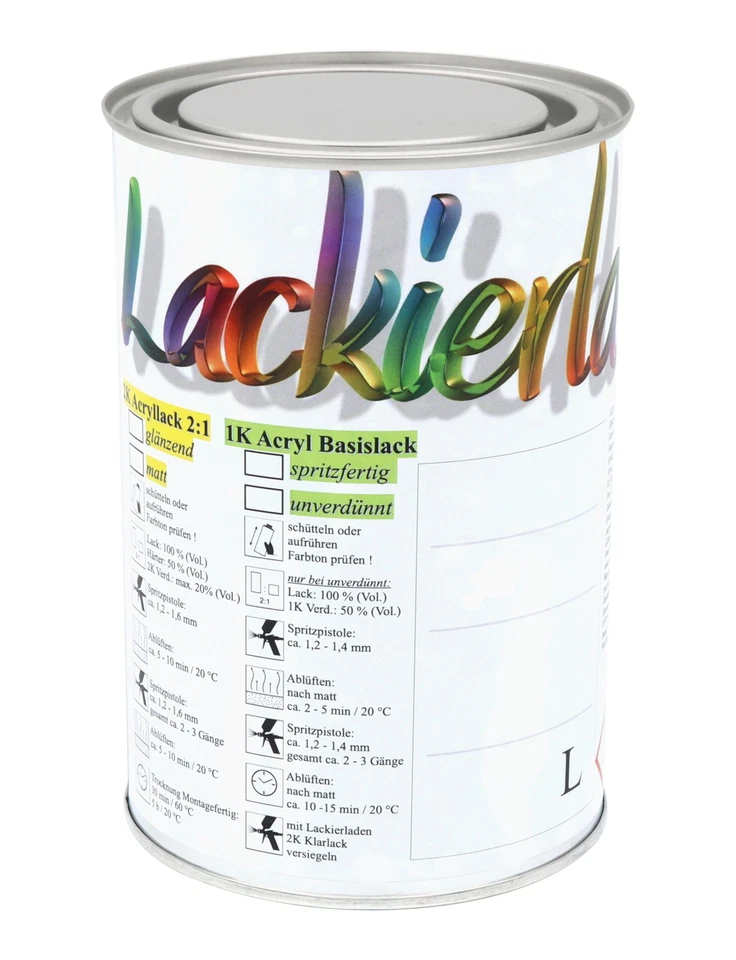 Lackierladen 1K Acryl Basis Autolack - 1L (26012)