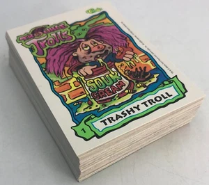 Trouble Trolls 1992 Classic Trading Card Complete Set #1-60 - Picture 1 of 4
