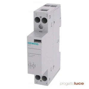 Siemens contattore 2NA 20A 24VAC 1M 5TT58002 - Foto 1 di 1