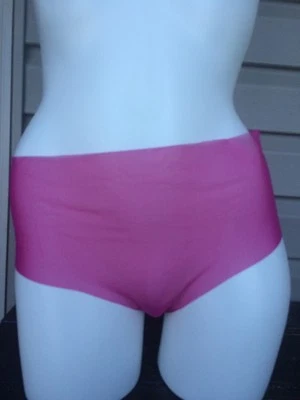 BCBGENERATION SASHA BRAGUITA HIPSTER TRANSPARENTE CORTE LIBRE GRANDE #BC13H409 ROSA $12 Foto 1 de 2